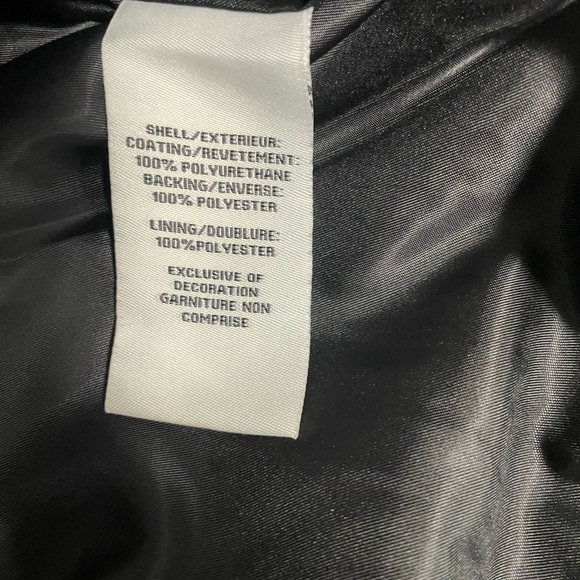 NWT Bagatelle Collection Studded Faux Leather Black Jacket. Size X-Large - Picture 9 of 10